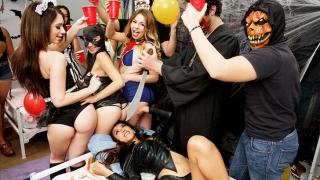 Sophia Leone, Michelle Martinez, Joseline Kelly - Halloween Dress Down