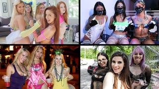Jade Nile, Cadence Lux, Kiara Cole, Winter Bell - The Ravers