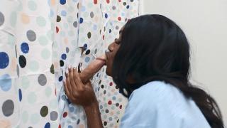 Ashley Aleigh - Shower Curtain Glory Hole Surprise