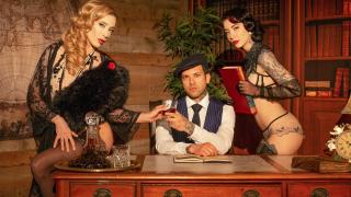 Aiden Ashley, Charlotte Sartre - All Hands On Small Hands