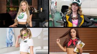 Anya Olsen, Khloe Kapri, Vanna Bardot, Whitney Wright, Blake Blossom, Coco Lovelock, Octavia Red, Willow Ryder, Chanel Camryn - Best of Our All-Stars Compilation